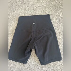 lululemon athletica Black Bike Shorts